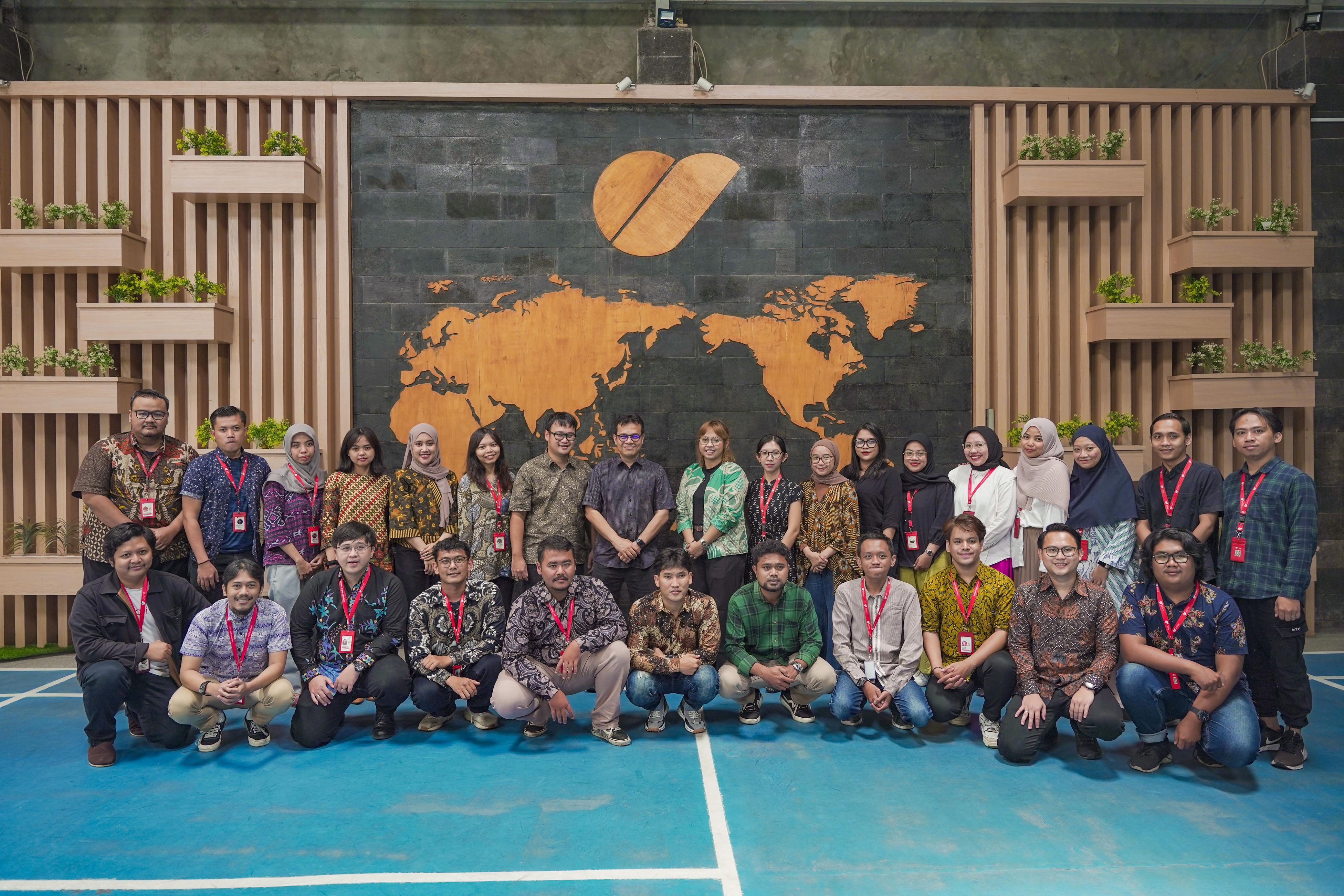 Wakil Menteri Komunikasi dan Informatika Nezar Patria mengunjungi kantor Privy di Yogyakarta.