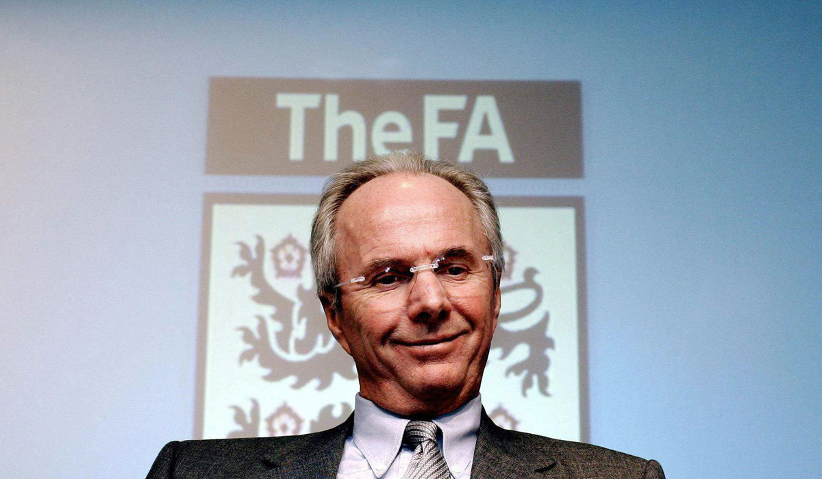 Mantan pelatih timnas sepak bola Inggris asal Swedia, Sven-Goran Eriksson.