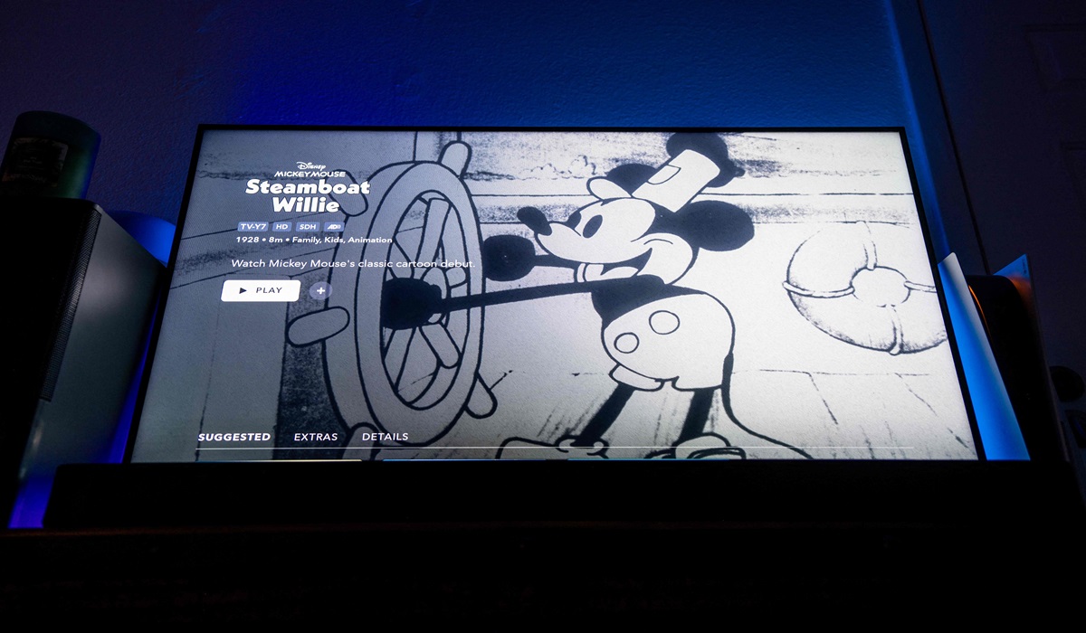 Penampilan perdana Mickey Mouse dalam film Disney, Steamboat Willie