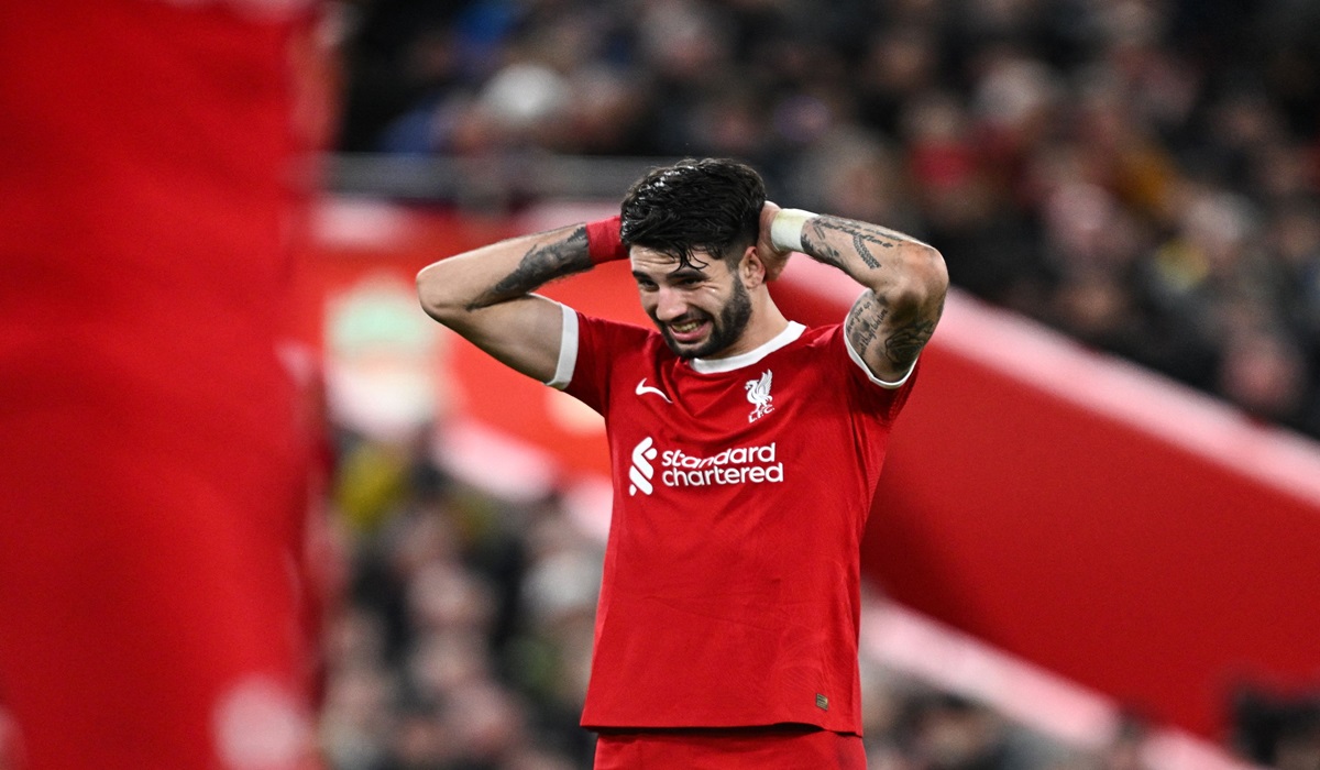 Gelandang Liverpool Dominik Szoboszlai