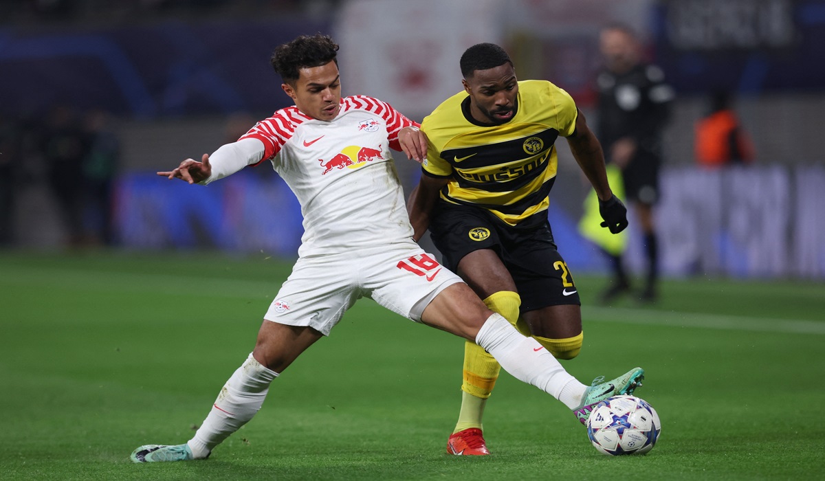 Fabio Carvalho kala berseragam RB Leipzig