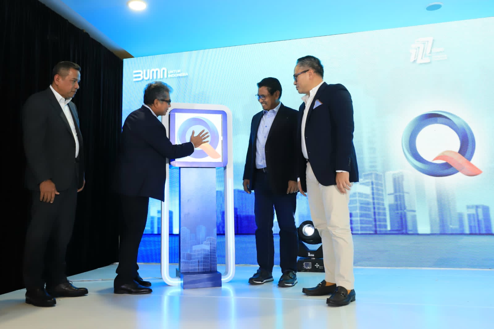 BRI meluncurkan platform solusi terintegrasi produk wholesale banking, yaitu QLola by BRI di Jakarta, pada bulan lalu. 