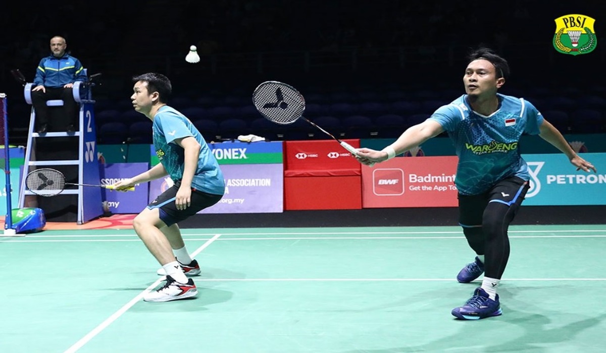 Ganda putra Indonesia Mohammad Ahsan/Hendra Setiawan