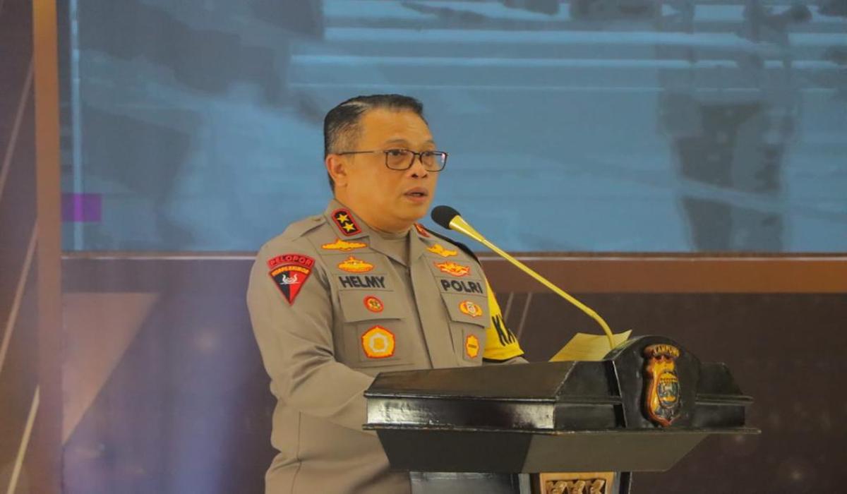 Kapolda Lampung Irjen Helmy Santika