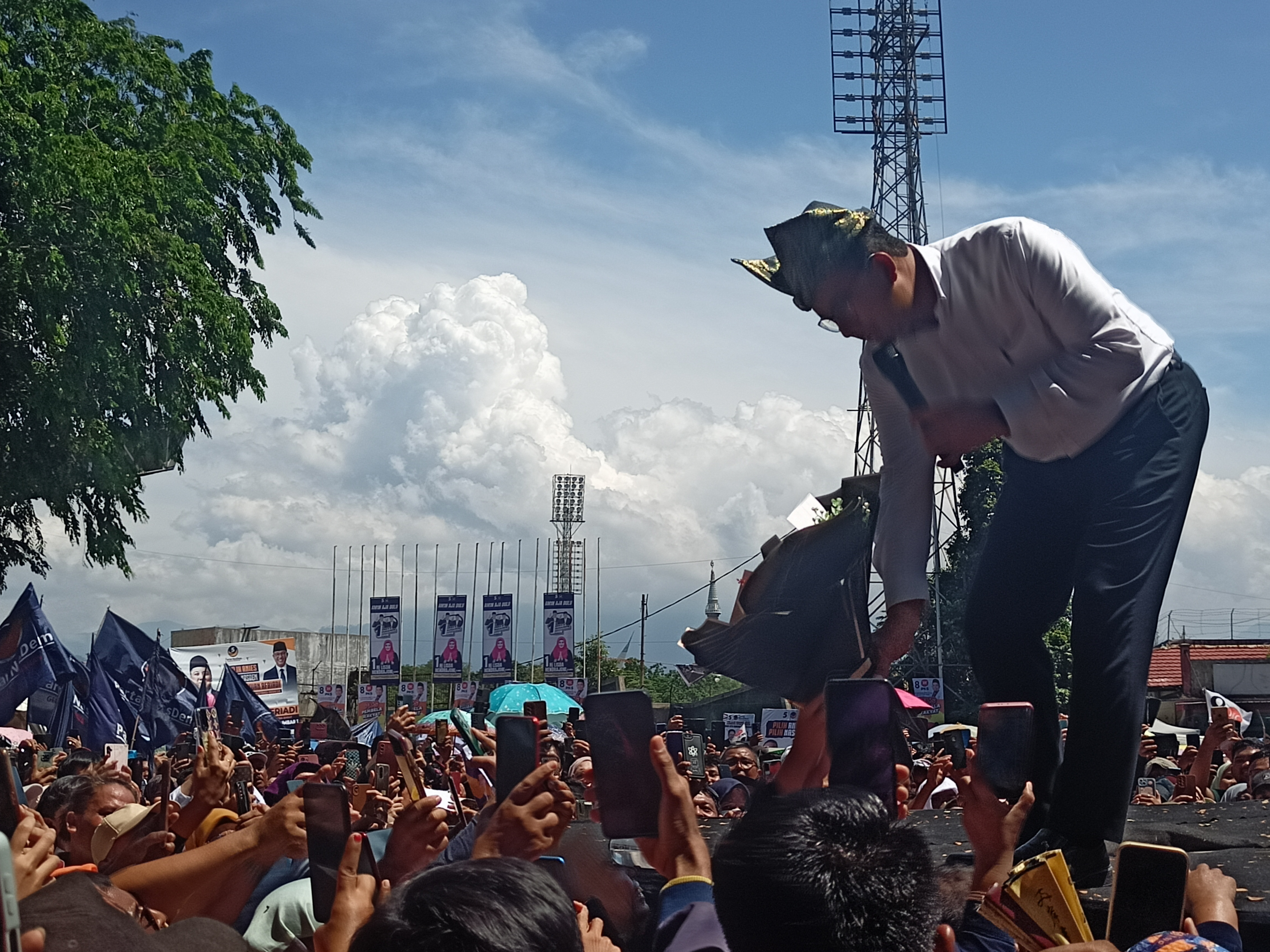 CAPRES nomor urut 01 Anies Baswedan