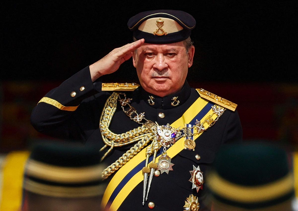 Raja Johor Sultan Ibrahim Sultan Iskandar dilantik sebagai raja Malaysia ke-17.