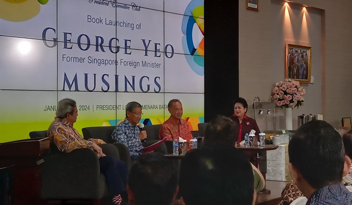 Peluncuran buku berjudul Musings karya George Yeo