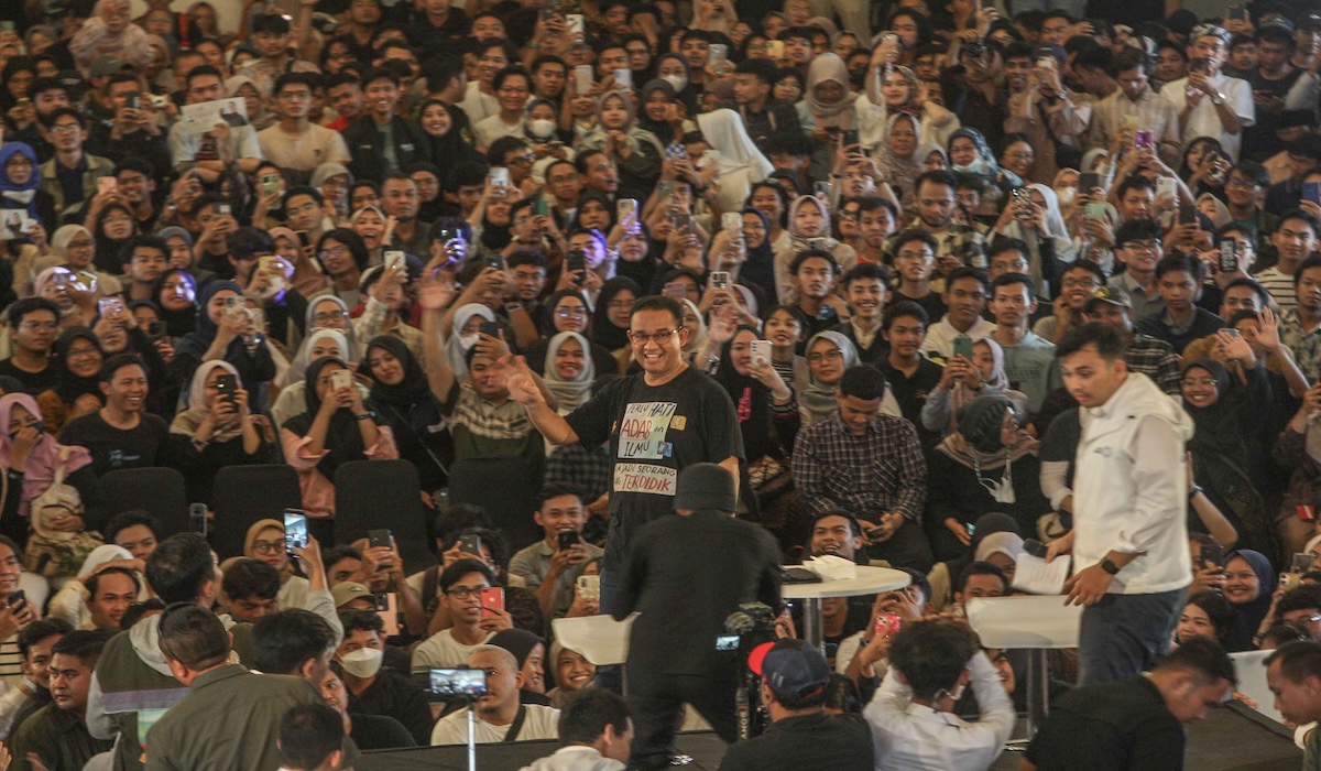 Capres Anies Baswedan menggelar Desak Anies di Yogyakarta