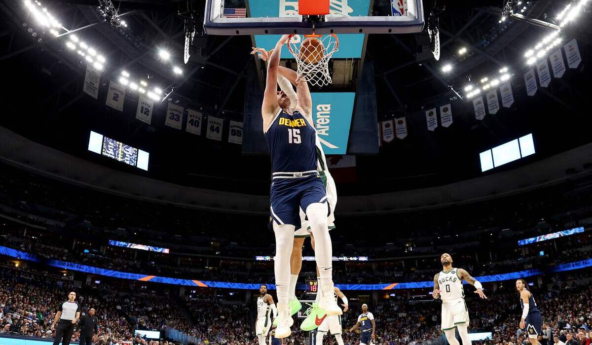 Pemain Denver Nuggets, Nikola Jokic.