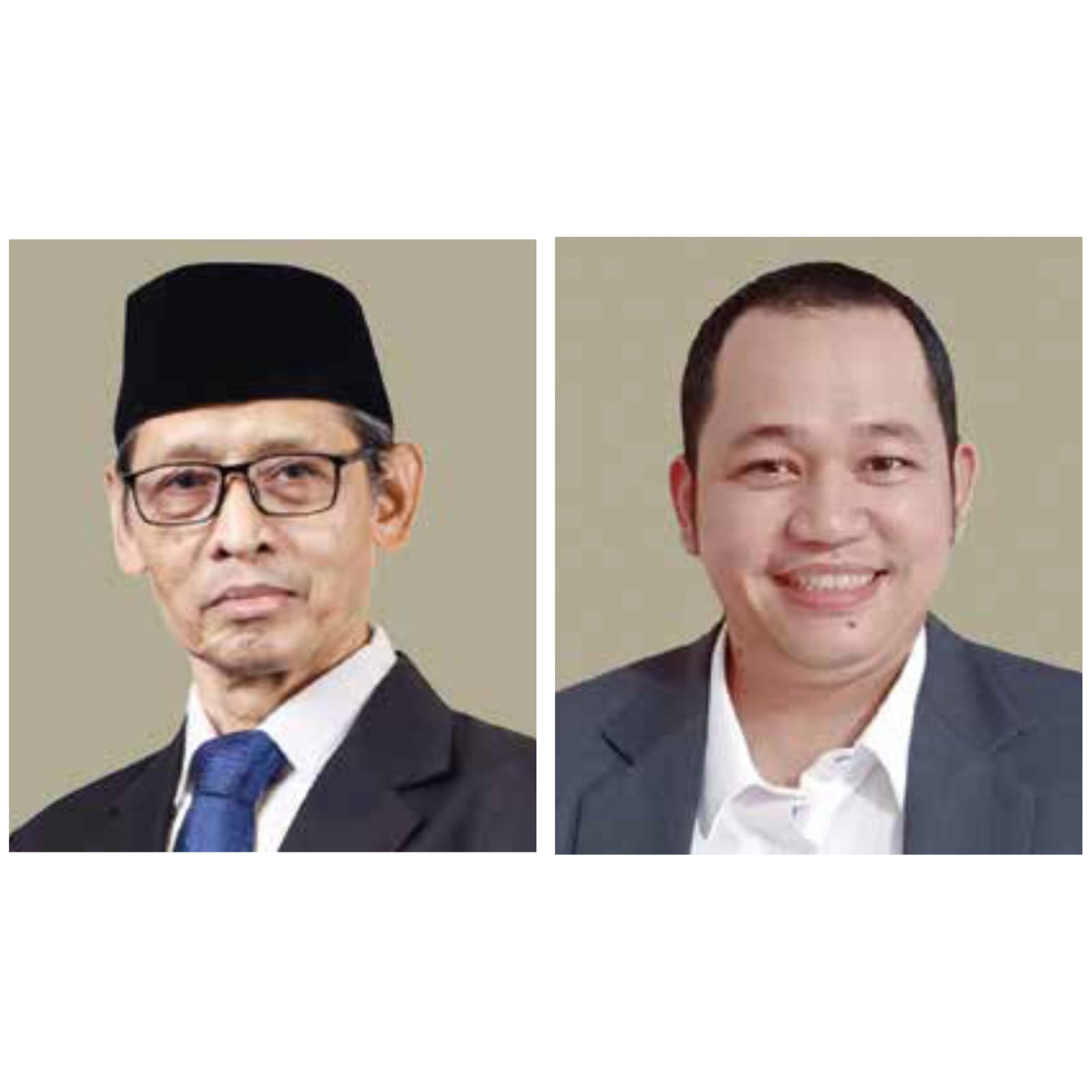 Bambang Setiaji (kiri) dan Elviandri (kanan). 