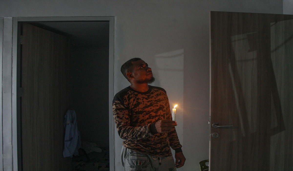 Warga Kampung Susun Bayam sempat tinggal tanpa air dan listrik sebelum dipindah ke Rusun Nagrak