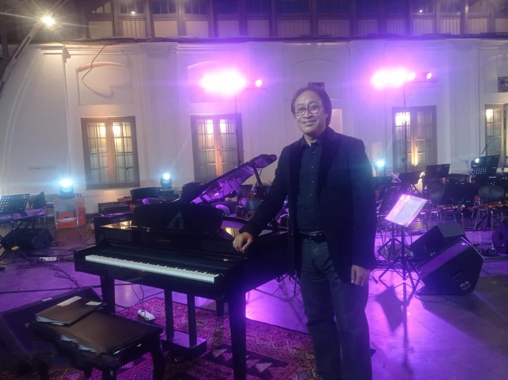 Musikus senior Purwa Tjaraka yang juga pendiri Purwa Caraka Youth Orchestra.