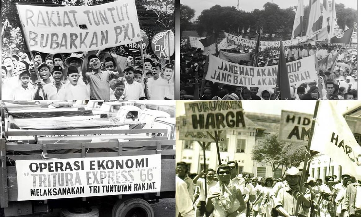 Gerakan mahasiswa menuntut tiga hal