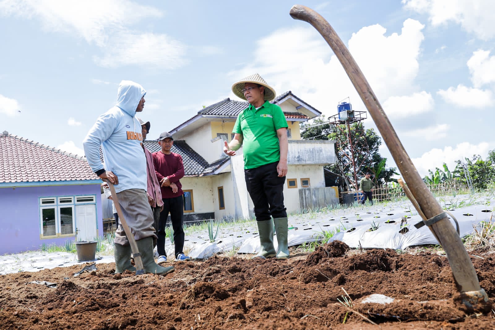 Dukung Program Ganjar, Mardiono Dorong Kesejahteraan Petani
