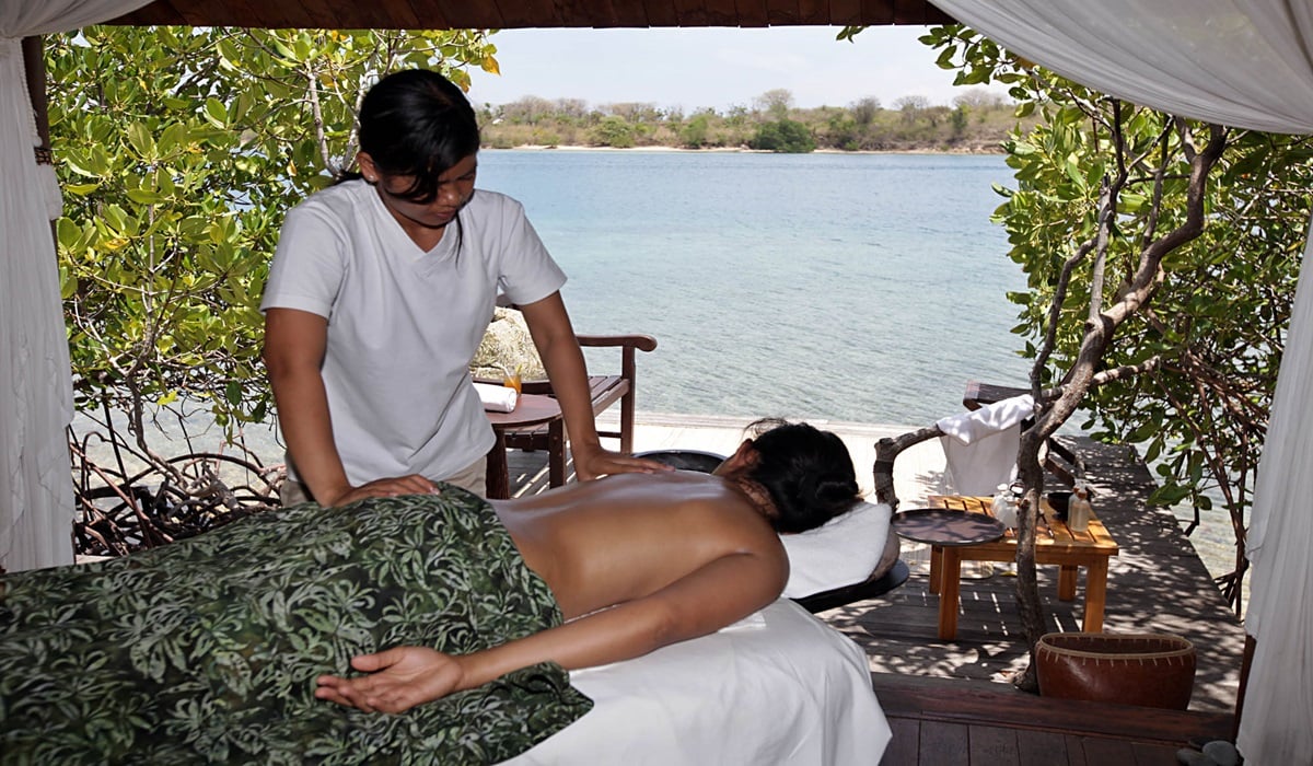 Ilustrasi--Mangrove Spa, salah satu pasilitas yang tersedia di Menjangan Resort, kawasan Taman Nasional Bali Barat.