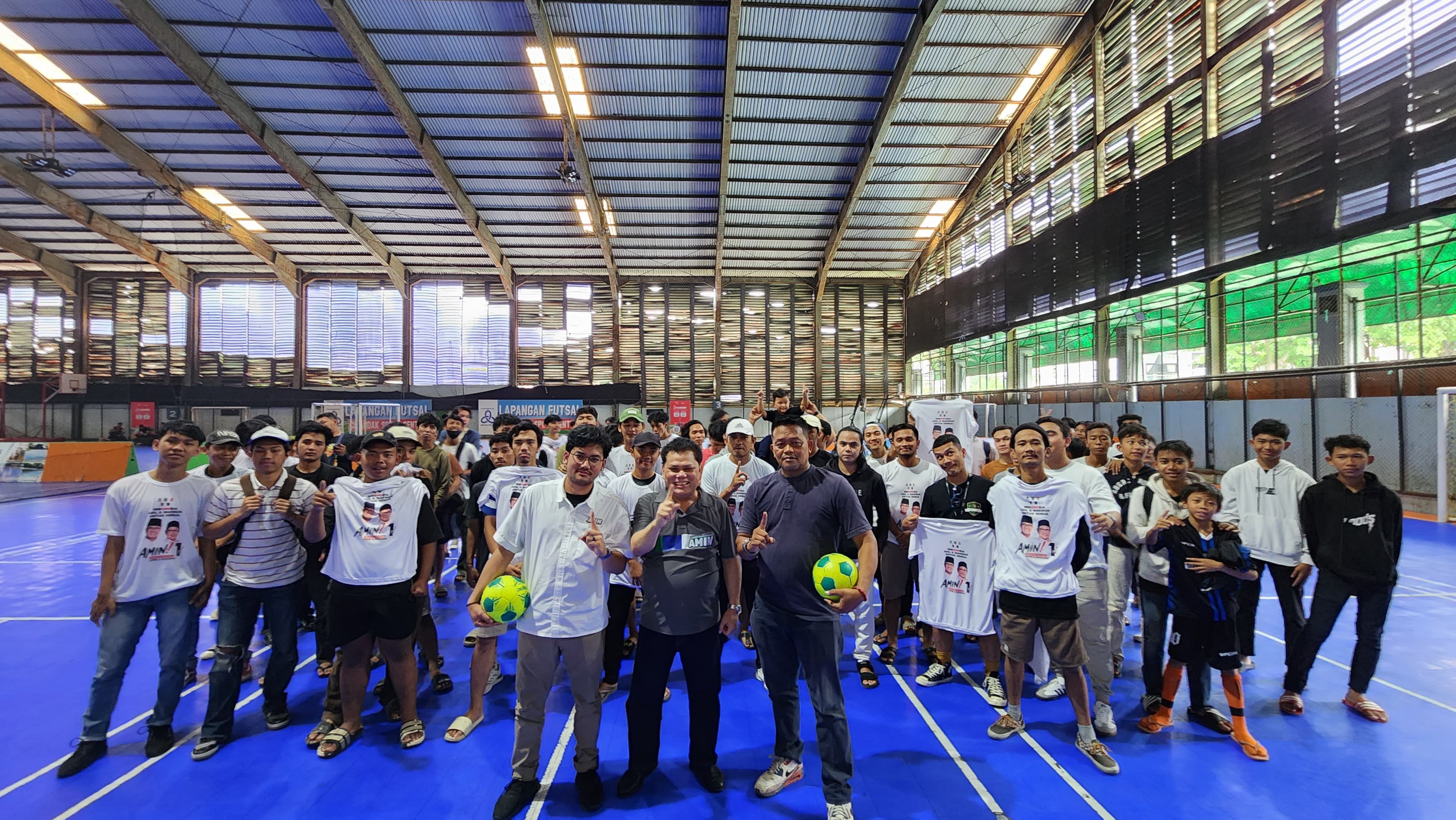 Kompetisi futsal diselenggarakan di area Jabodetabek.
