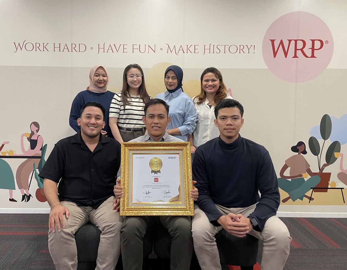 Brand WRP diterima oleh konsumen.