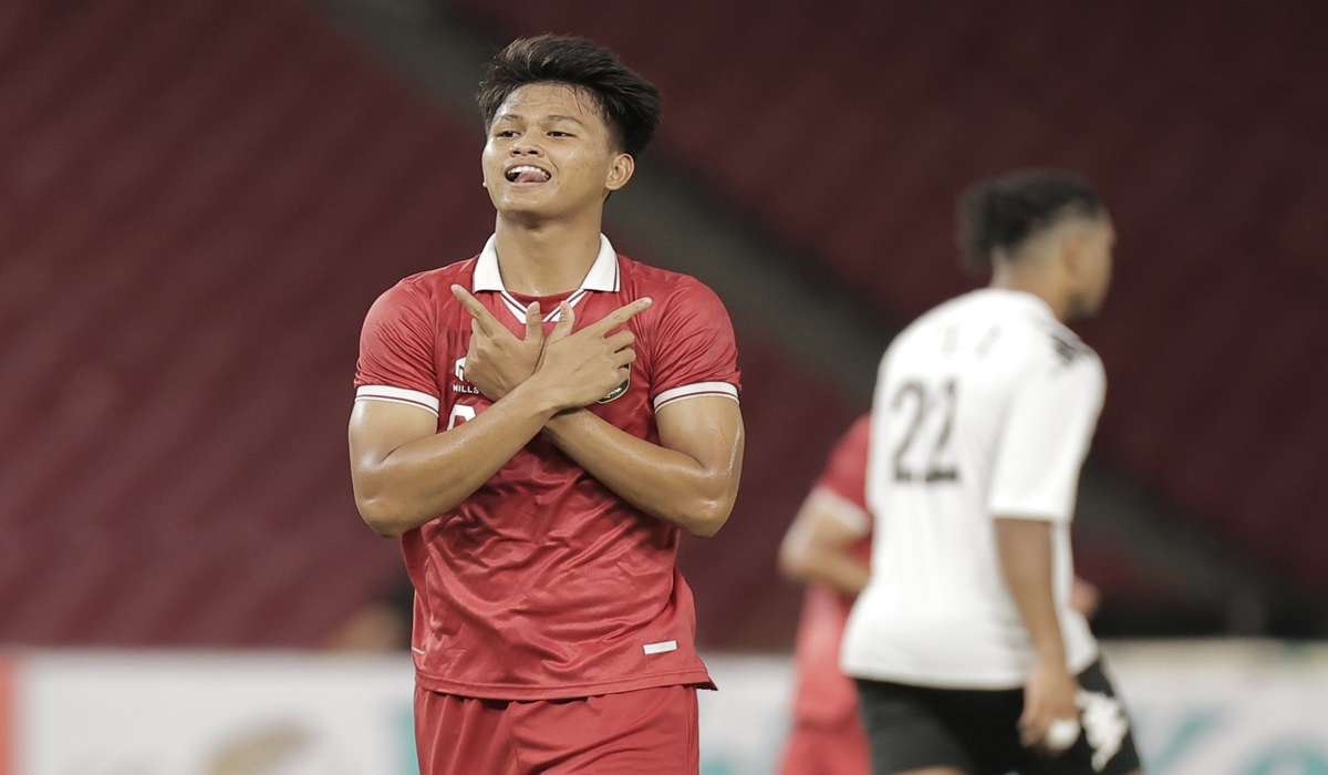 Pemain timnas Indonesia Hokky Caraka