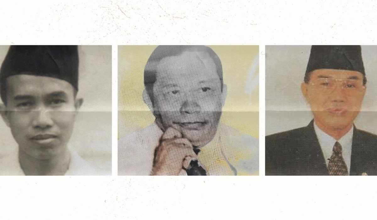 Dokter yang berperan besar di Kementerian Agama (ki ke ka) Moewardi, Marzoeki Mahdi, dan Tarmizi Taher.