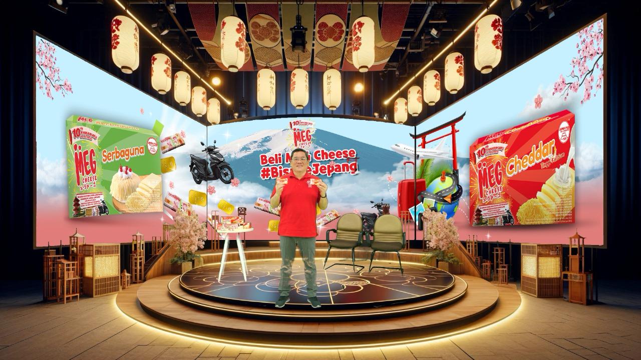 MEG Cheese mengadakan program Gebyar 10 tahun untuk para pecinta keju di Indonesia.