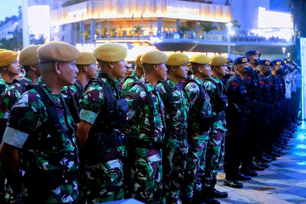 Ilustrasi sinergitas TNI-Polri