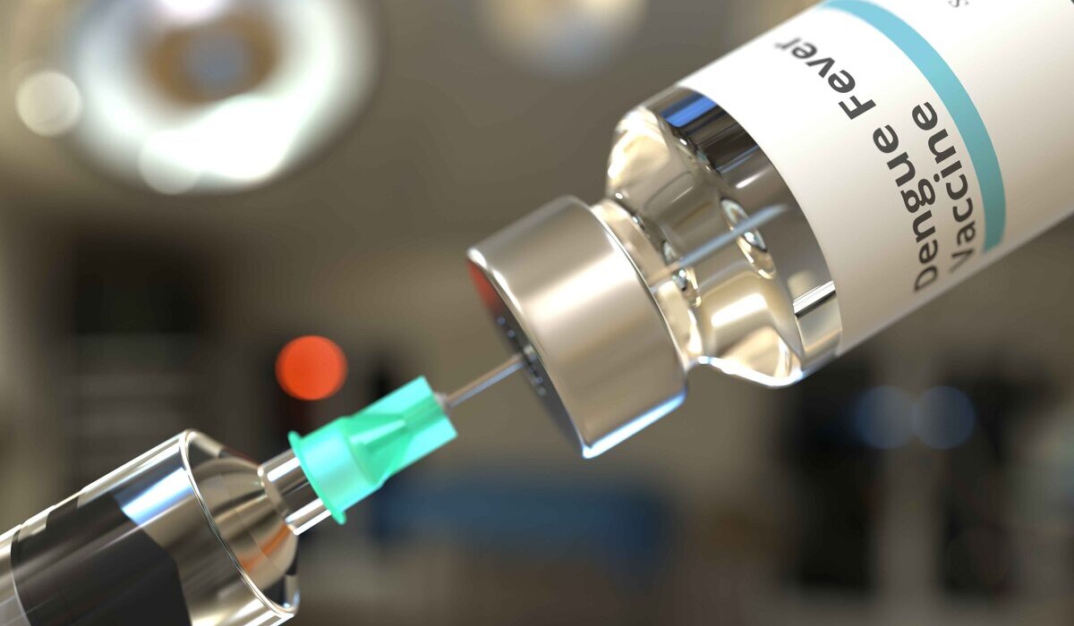 Vaksin dengue yang direncanakan masuk program imunisasi nasional.