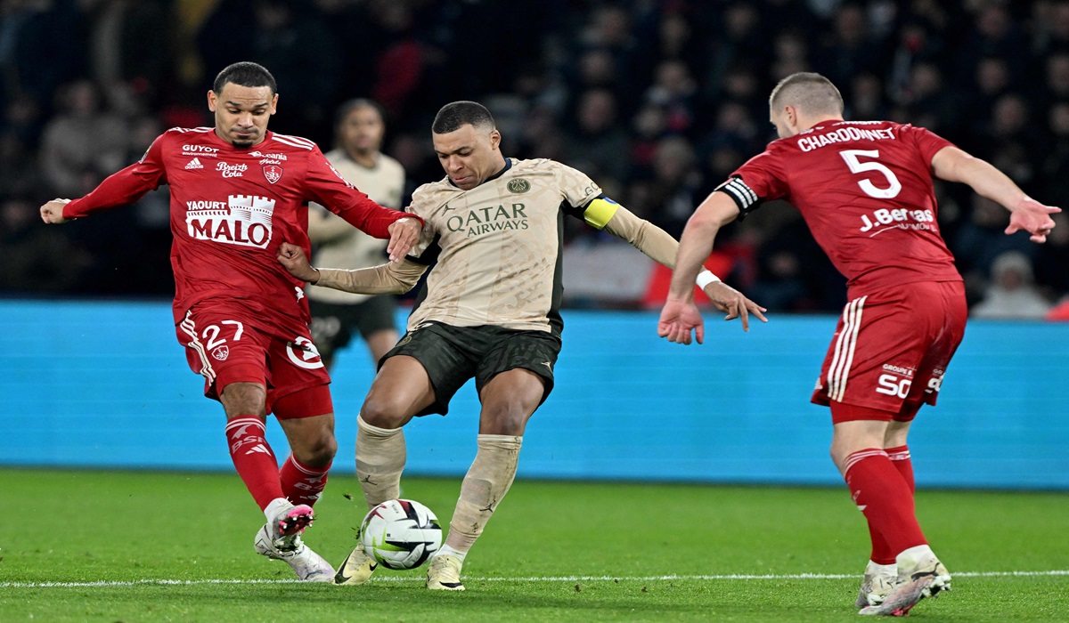 Laga Ligue 1 antara PSG dan Brest