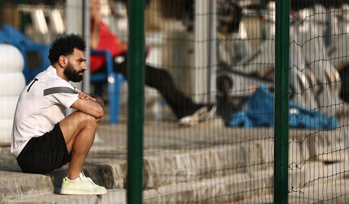 Pemain Timnas Mesir, Mohamed Salah.