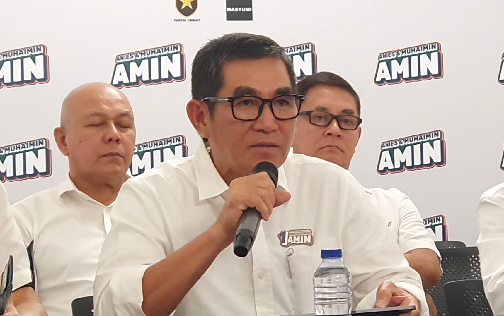 Ketua Dewan Pakar Tim Pemenangan Nasional (Timnas) Anies Baswedan-Muhaimin Iskandar (AMIN) Hamdan Zoelva.