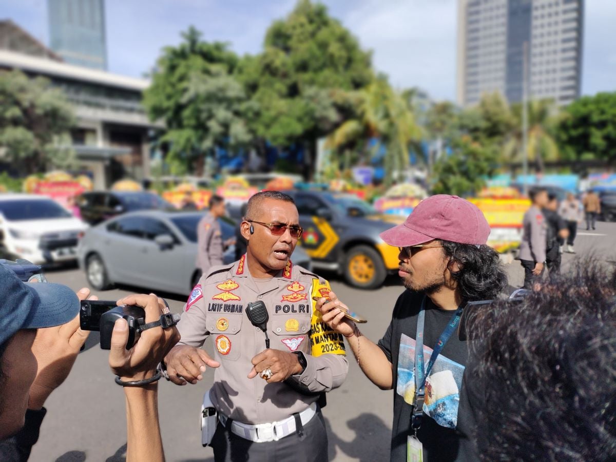 Dirlantas Polda Metro Jaya Kombes Latif Usman