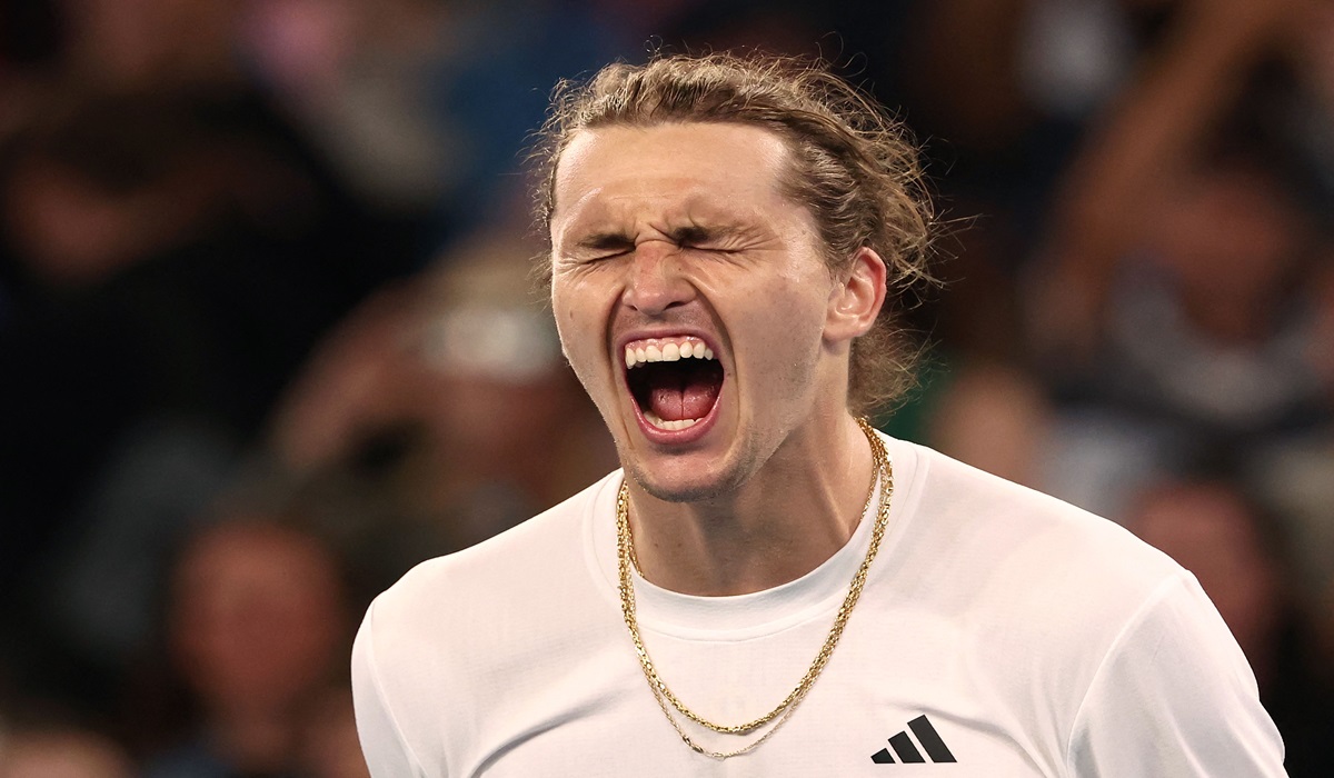 Petenis Jerman Alexander Zverev