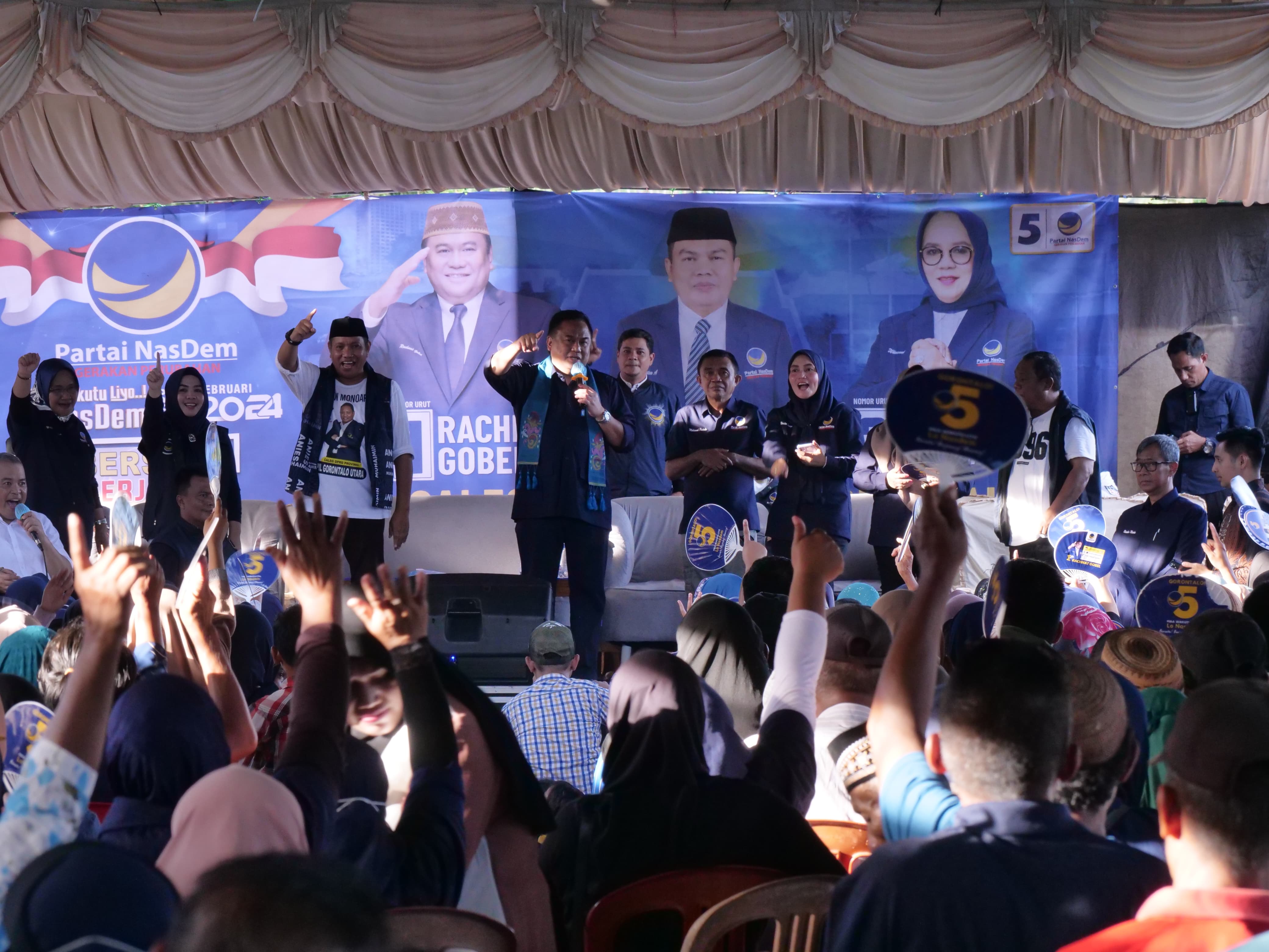 Rachmat Gobel Terus Gelorakan Edukasi Politik Bermoral