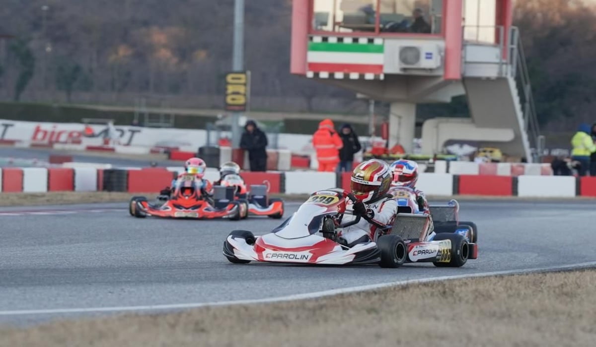 Qarrar Firhand berlomba di WSK Championship