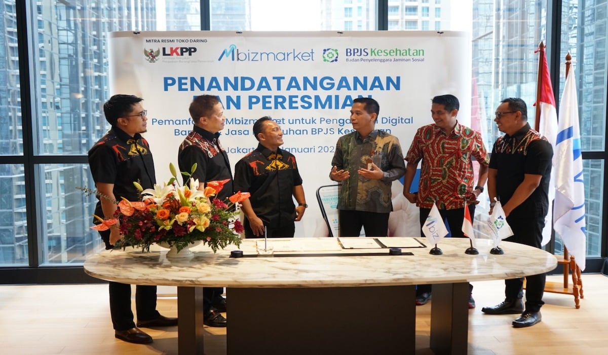 Kerja sama digitalisasi antara BPJS Kesehatan dengan mitra Toko Daring LKPP