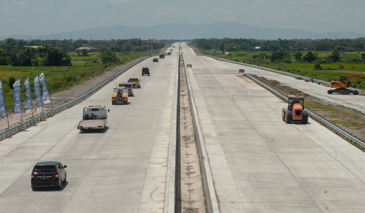 Jalan tol Solo-Yogyakarta yang pendanan pengadaan lahannya melalui LMAN
