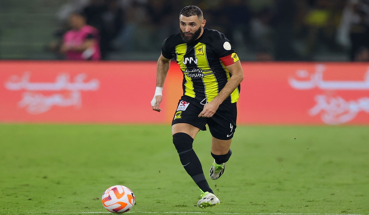 Penyerang Al-Ittihad Karim Benzema