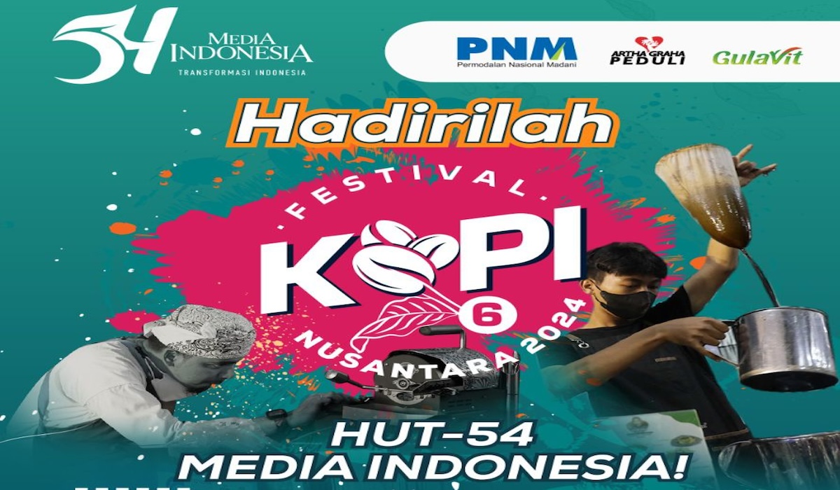 HUT Media Indonesia Ke-54, Festival Kopi Nusantara Kembali Digelar