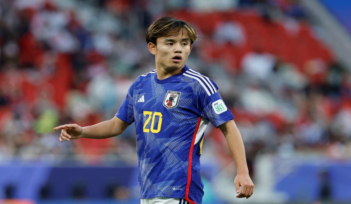 Gelandang timnas Jepang Takefuso Kubo