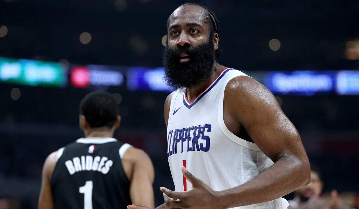 Pemain LA Clippers, James Harden.