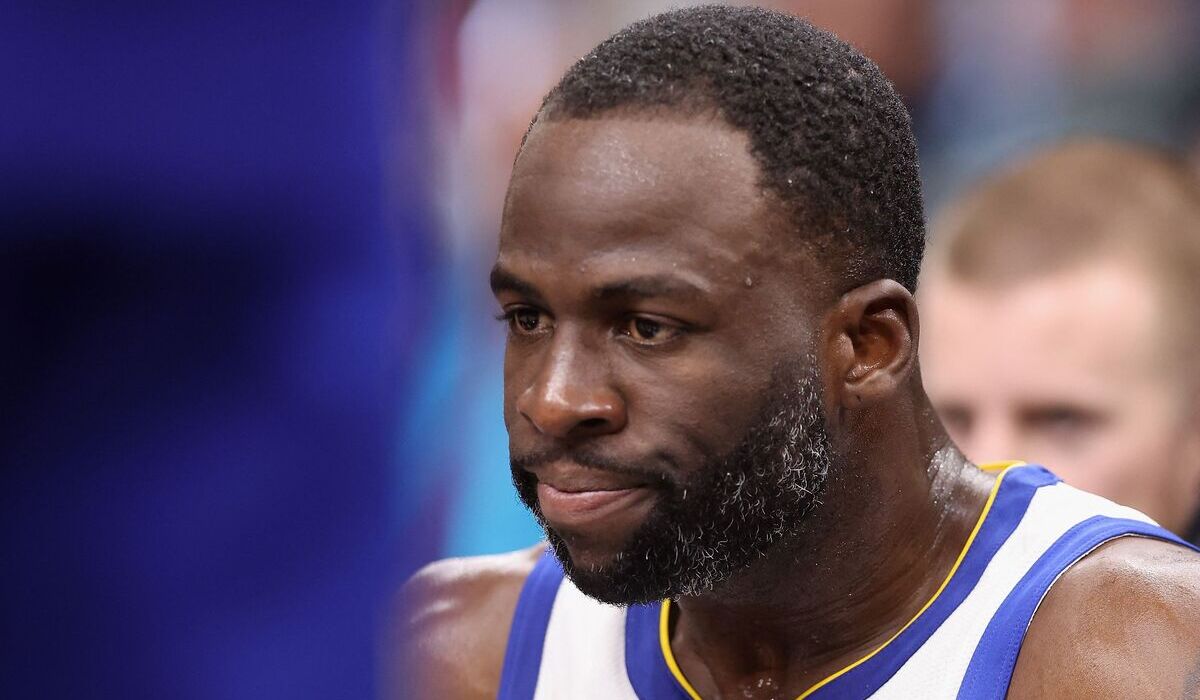 Pemain tim NBA Golden State Warriors, Draymond Green.