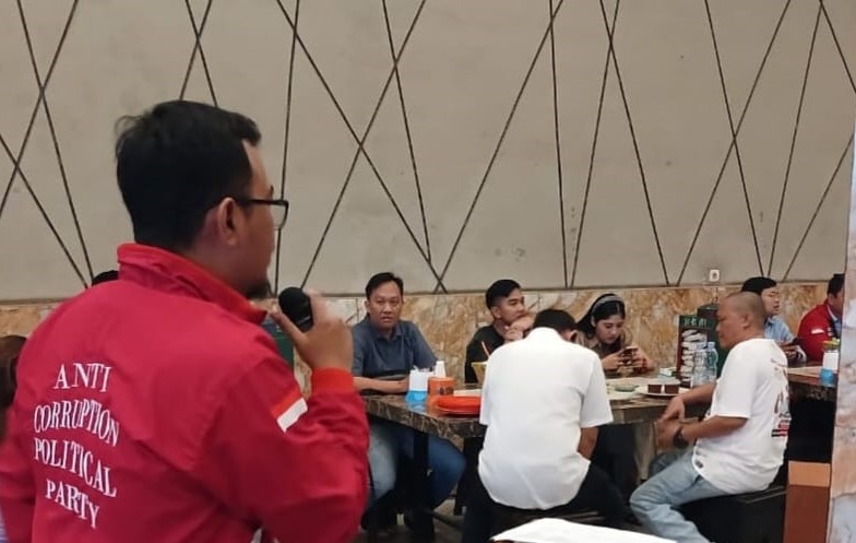 Ketum PSI Kaesang Pangarep hadiri acara Ngopi dan Sarapan Bersama Bro Kaesang di Banten, Kamis (4/1).