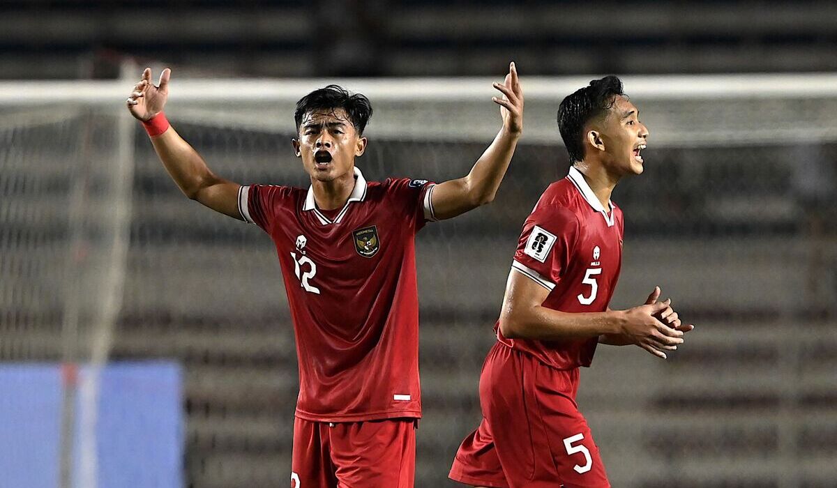 Bek kiri Timnas Indonesia, Pratama Arhan.