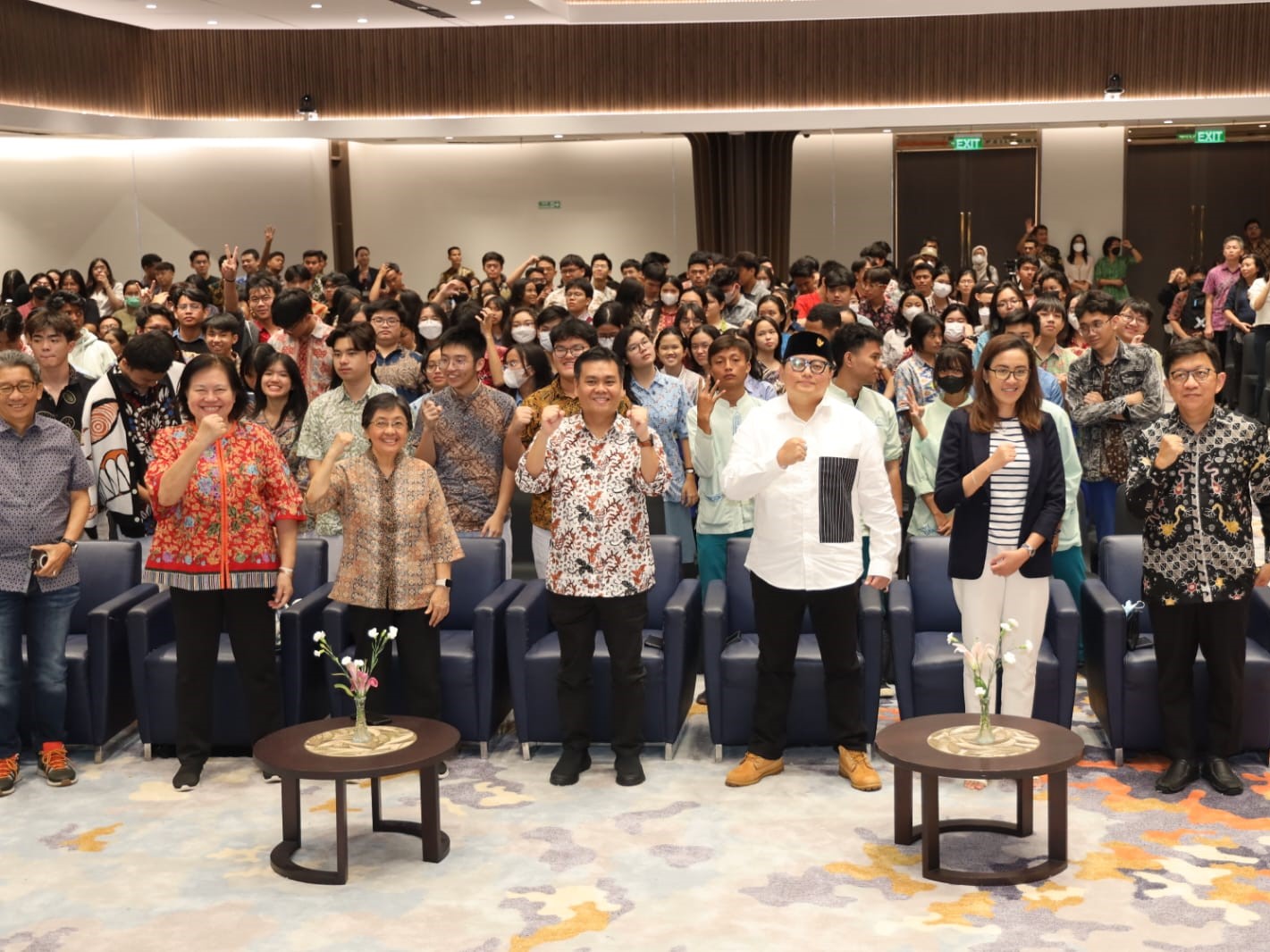 Seminar nasional edukasi politik yang digelar Unika Atma Jaya dan Perluni UAJ di Jakarta, Jumat (26/1).