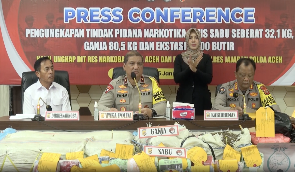 Perwira Berpangkat AKBP di Aceh Ditangkap, Diduga Terkait Kasus Sabu