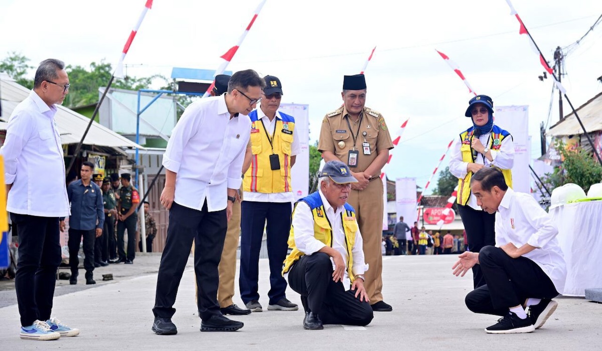 Presiden Resmikan Jalan Daerah Muntilan-Keningar