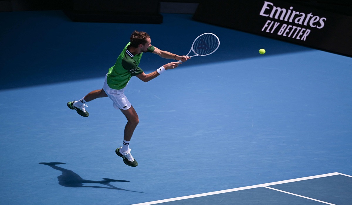 Petenis Rusia Daniil Medvedev