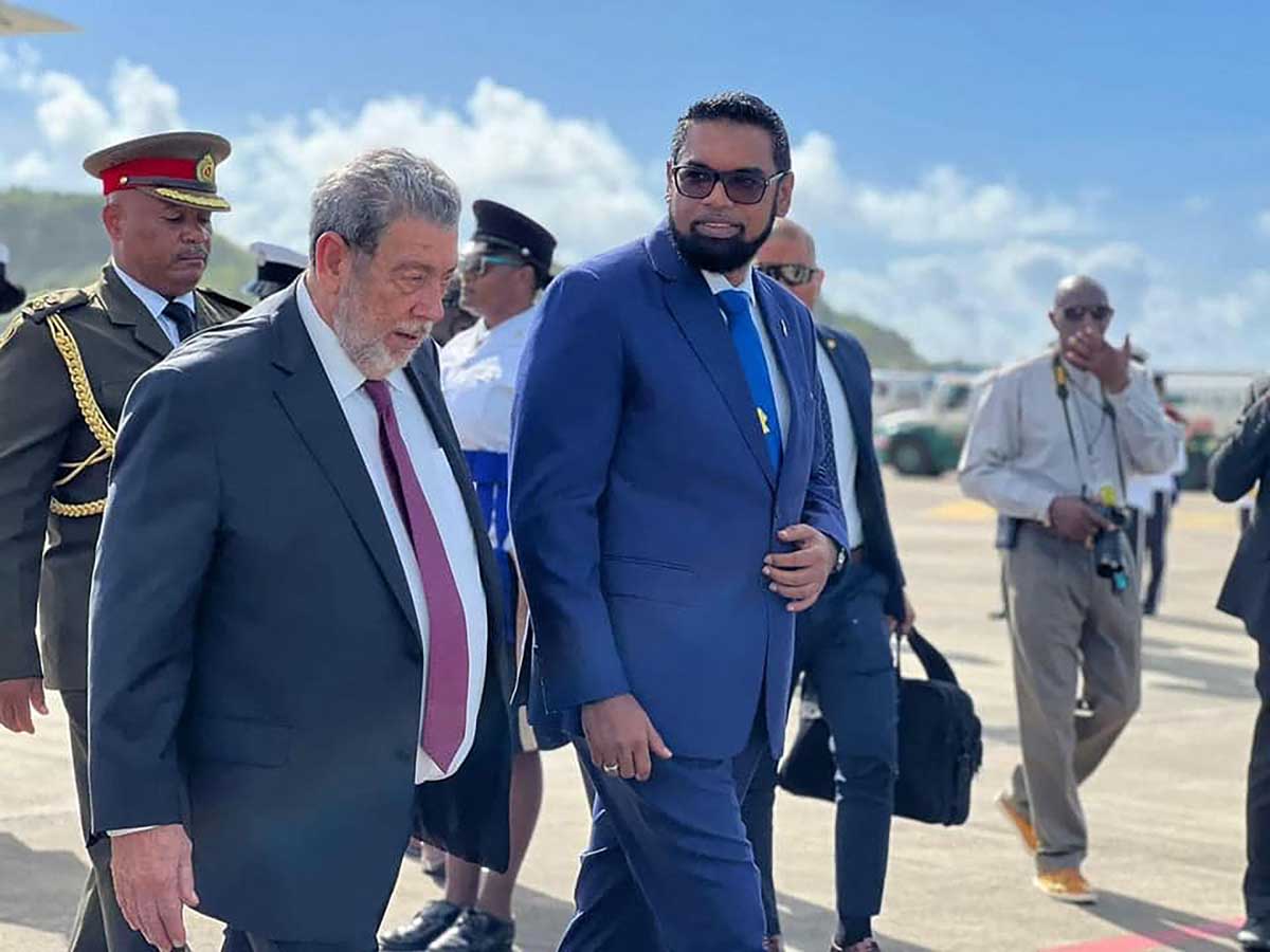 Presiden Guyana, Irfaan Ali, bertemu pejabat pertahanan senior AS, Daniel Erikson, bahas keamanan akibat ketegangan dengan Venezuela