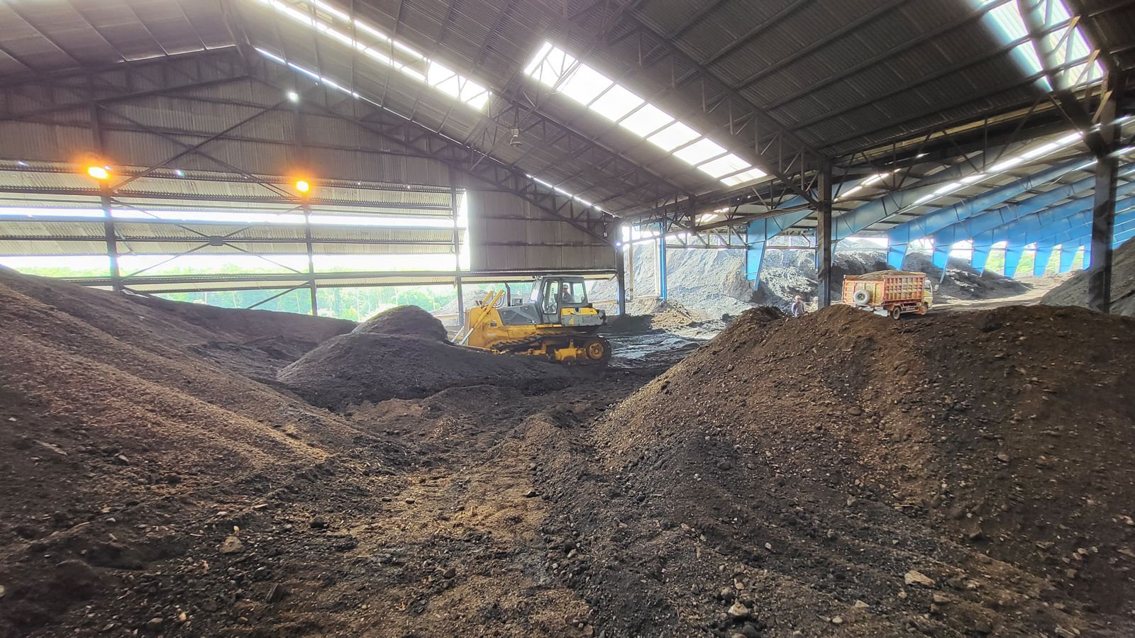 Biomassa untuk co firing pembangkit listrik.