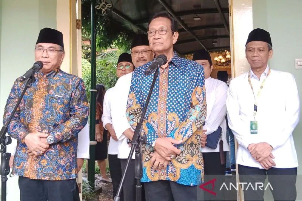 Gus Yahya temui Sri Sultan Hamengkubuwono X, Senin (29/1).