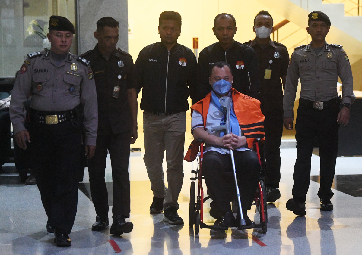 Penyuap Eks Wamenkumham Helmut Hermawan Ajukan Praperadilan